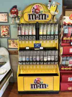 M&M Dispenser Display