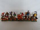 DANBURY MINT M&M CERAMIC 5 PIECE HALLOWEEN TRAIN SET **LOCAL PICK-UP ONLY**