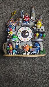 Rare M&M's Danbury Mint "Factory" Clock - CIB 2005