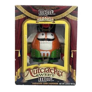 M&M's 2009 Rare Orange Special Limited Edition Nutcracker Candy Dispenser