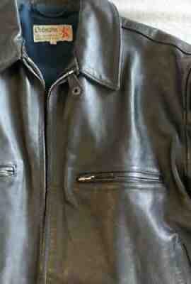 Eastman Leather Luftwaffe Ostmann Vintage WW2 Flight Jacket Horsehide Motorcycle