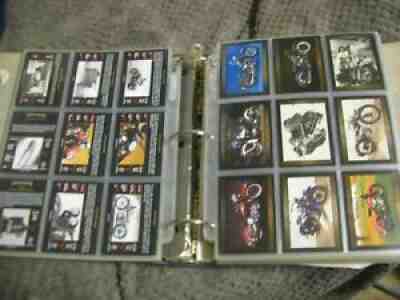 +400 Indian Harley Davidson antique motorcycle trading cards knucklehead four