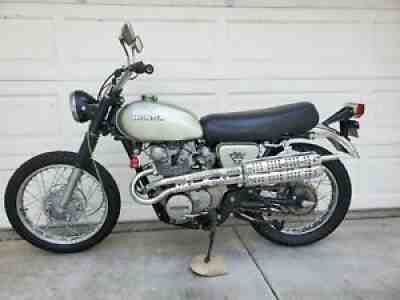 1970 HONDA SCRAMBLER CL450 CL 450 Clean and Ready to Ride - California