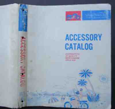 1962 TRIUMPH JOHNSON MOTORS MOTORCYCLE ACCESSORIES PARTS BROCHURE CATALOG BOOK