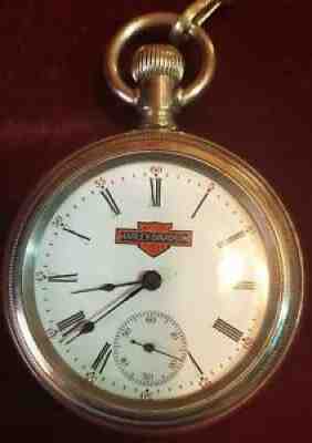 Elgin's Finest Harley Davidson Pocket Watch