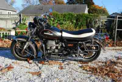 1984 Vintage Moto Guzzi Italian Motorcycle w/ Luggage bags etc 57,000 Miles!