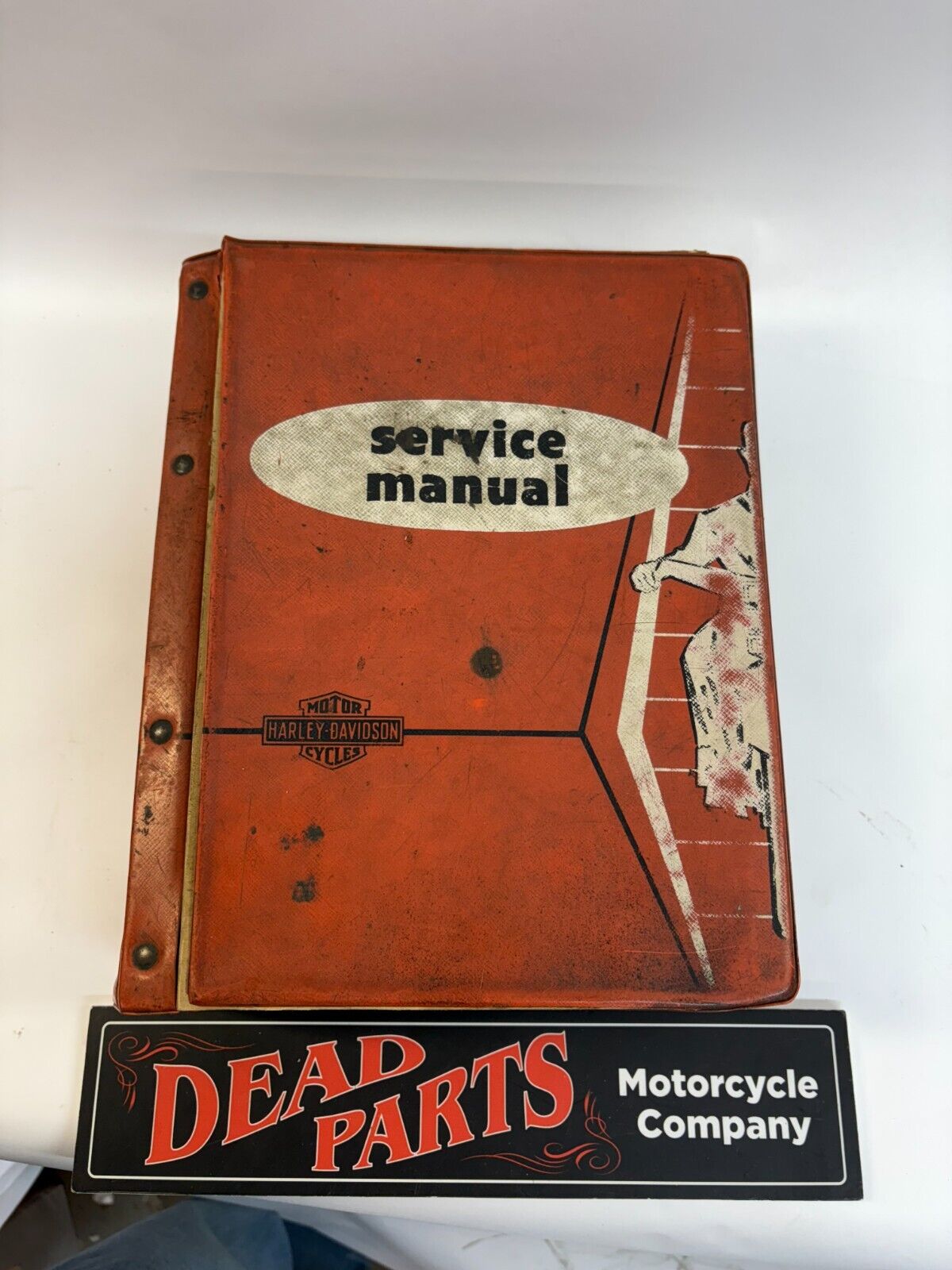 Harley Master service manual binder bulletin guide book Panhead Sportster Sprint