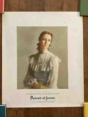 Portrait Of Jennie - 1948 Original Special Promo Movie Poster - Jennifer Jones