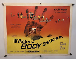 INVASION OF THE BODY SNATCHERS style A 1/2sh 56 different montage of stars RARE!