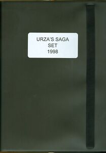 MTG 1998 URZA'S SAGA  Complete Set 350 cards  NBP  NM-M  Magic the Gathering