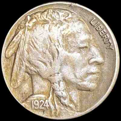 1924-S Buffalo Nickel CLOSELY UNCIRCULATED