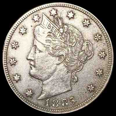 1885 Liberty Victory Nickel CLOSELY UNCIRCULATED