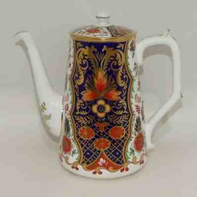 Royal Crown Derby England Curators Collection Rich Japan Pavdoe Coffee Pot 2nd