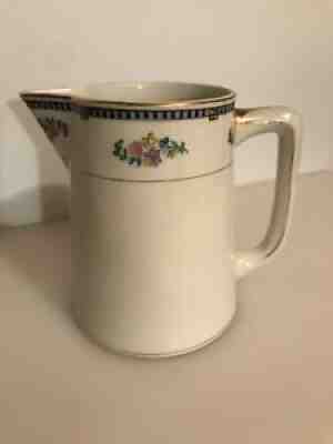 Vintage Rare 1921 Sheridan Noritake Pitcher Made In Japan Pat.# 533