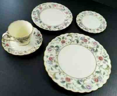 Noritake La Prada 4703 5 Piece Place Settings x9 +3 Serving Dishes PRIVATE LIST