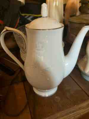 Noritake Japan Fine China Virtue Coffee Pot Brand New