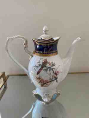 Gorgeous Noritake Retired Foxboro Coffee Pot WOW Unused Mint!