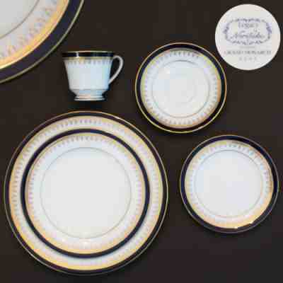 8 Sets 5 Pc Place Settings Noritake Legacy Grand Monarch Bone China 3595 VG+++