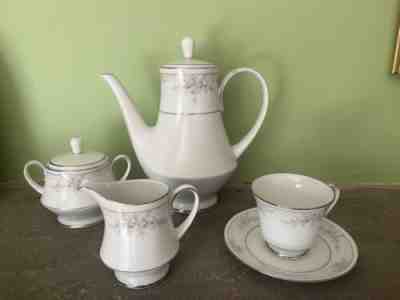 noritake legendary coffee tea set