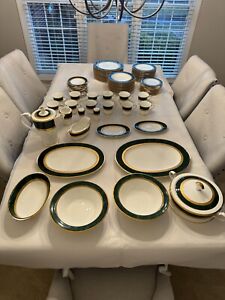 Noritake Fitzgerald fine bone china set 12 place setting plus extras