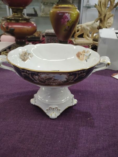 Lot 11: Noritake Foxboro Large Handled Compote