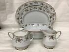 NORITAKE china SECRET LOVE 3481 LEGENDARY 7-piece HOSTESS SERVING Set