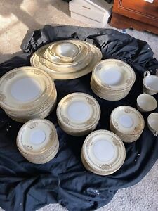 Noritake china set vintage