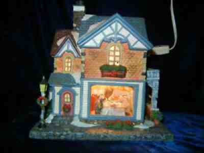 NORMAN ROCKWELL " CHRISTMAS DINNER " FREEDOM FROM WANT VILLAGE HOUSE RARE