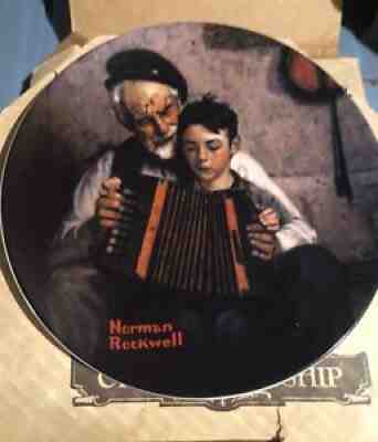 Knowles Norman Rockwell Plate 