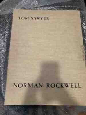 Norman Rockwell â??Tom Sawyerâ? Set Of 8 Lithiographs Signed