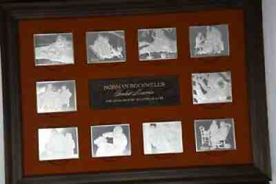 Norman Rockwell Fondest Memories First Edition Proof Set / Solid Sterling Silver