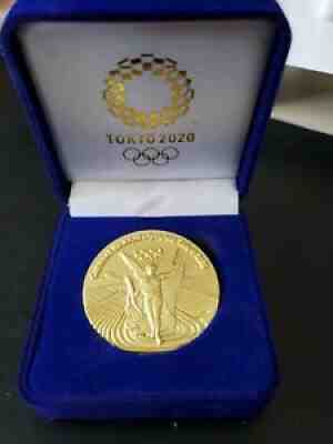 2020 TOKYO JAPAN OLYMPIC GOLD COMMEMORATIVE MEDALLION MEDAL COIN RARE