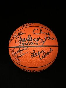 1984 USA Olympic Team 18X Signed Basketball Jordan, Barkley, Ewing, Stockton JSA