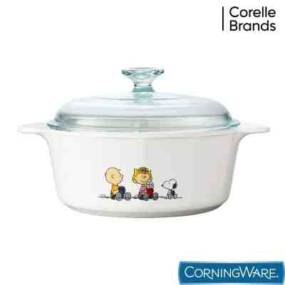 Limited Edition Corningware Peanuts Snoopy Covered Casserole  - Snoopy Cookware