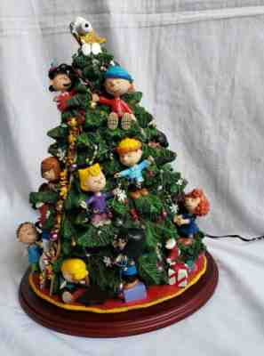 Danbury mint社製　peanuts スヌーピー クリスマス　ツリー Danbury Mint Lighted The Peanuts Christmas Tree Snoopy Charlie