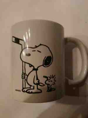 Snoopy Initial Mug - H For Hockey