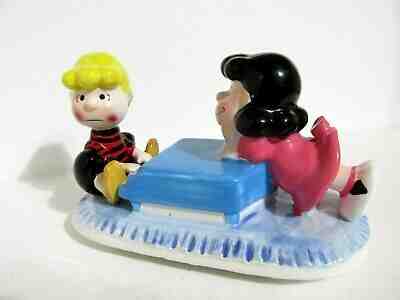 1990s Applause Peanuts Gang Schroeder Charlie Brown Key Chain Figure FOB NEW NOS