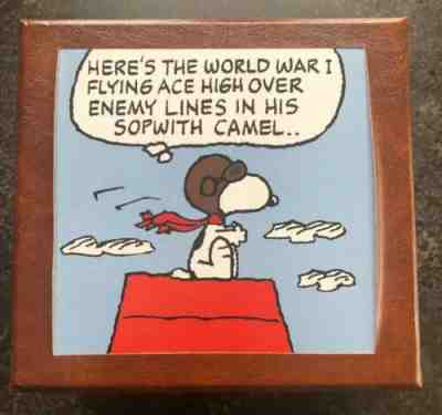 Peanuts Snoopy Red Baron Fossil Limited Edition Watch #0903/2500 NIB