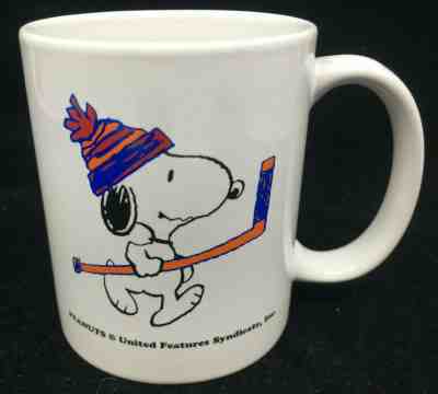 Snoopy Initial Mug - H For Hockey