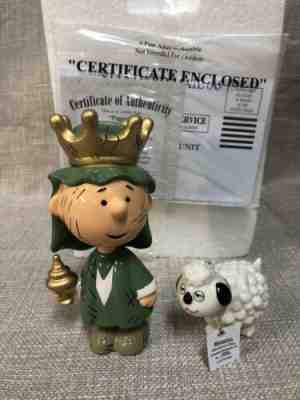 The PEANUTS Christmas Pageant Heirloom Porcelain Figurine Collection