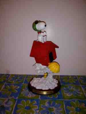 DANBURY MINT SNOOPY THE WW1 FLYING ACE FIGURINE #999/5000