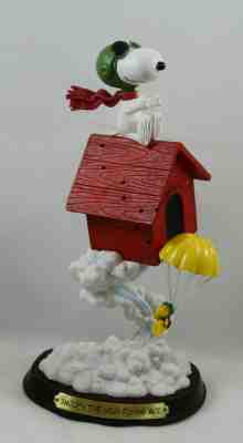 Danbury Mint Snoopy The WWI Flying Ace Limited Edition Figurine