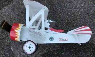 Snoopy as The Red Baron Model Aeroplane