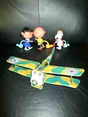 Vintage Peanuts Gang Skediddlers Sopwith Camel Snoopy Charlie Brown Plane Lucy