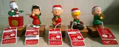 HALLMARK 5PC WIRELESS PEANUTS BAND, SNOOPY/CHARLIE BROWN LUCY SCHROEDER LINUS