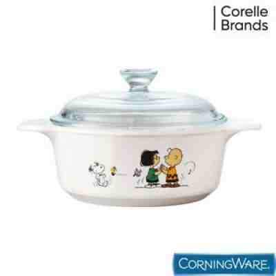 Limited Edition Corningware Peanuts Snoopy Covered Casserole - Snoopy Cookware