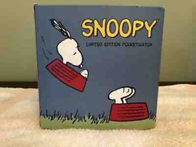 Snoopy Pocket Watch FOSSIL Limited Edition Peanuts