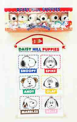 Peanuts Memorabilia Collectibles : Daisy Hill Puppies Set 6 Value