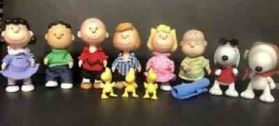 Peanuts Gallery Porcelain Figurines By Hallmark (Entire Lot Of 12 Pieces)