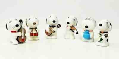 Snoopy Daisy Hill 6 Piece Ceramic Jug Band Bank Set